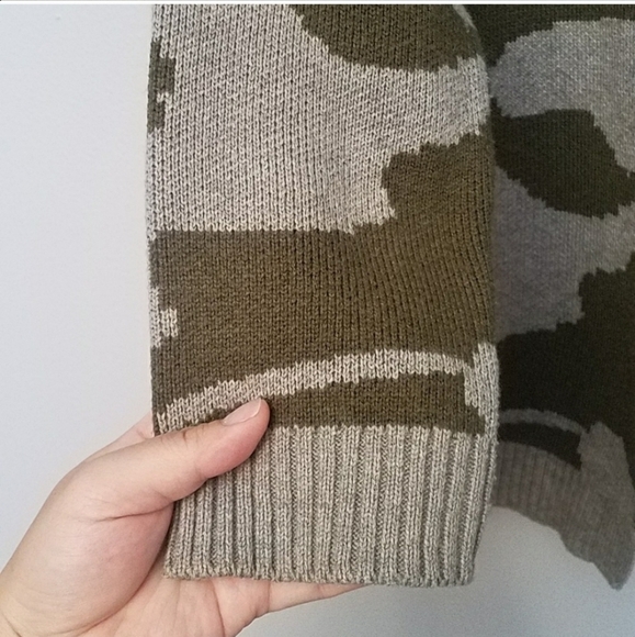 Current Elliott the oversized camo cardigan - Picture 5 of 7